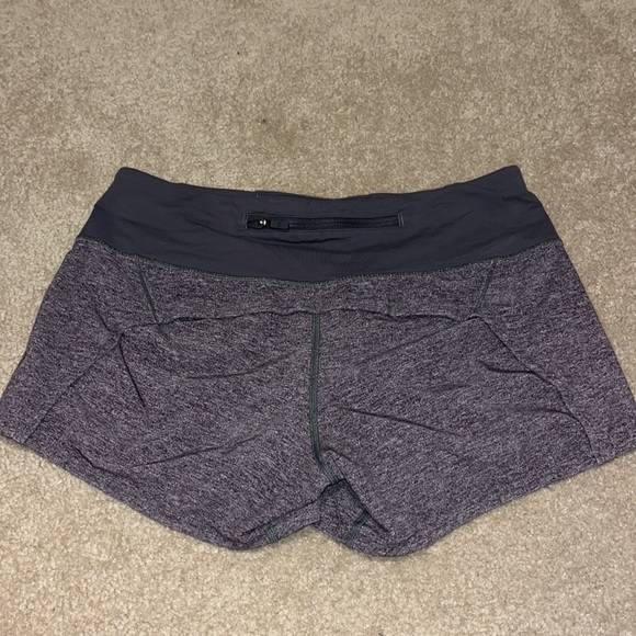 gray speed up shorts 2” - lululemon - Picture 2 of 4